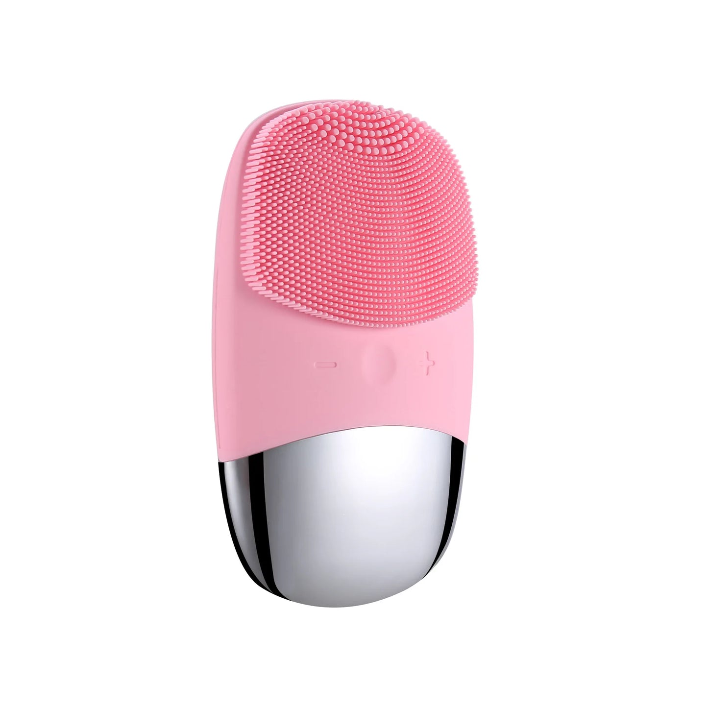 Square Electric Facial Cleansing Brush Silicone Rechargeable Introducer Beauty Device Ultrasonic Face Cleaning Massage Tool