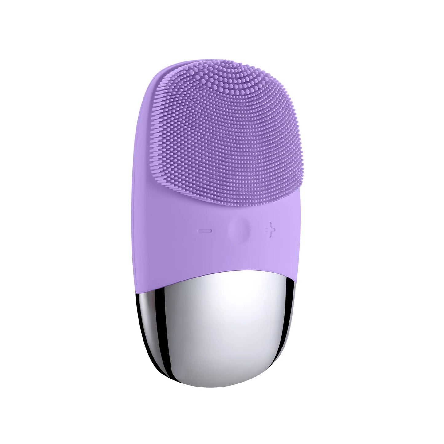 Square Electric Facial Cleansing Brush Silicone Rechargeable Introducer Beauty Device Ultrasonic Face Cleaning Massage Tool