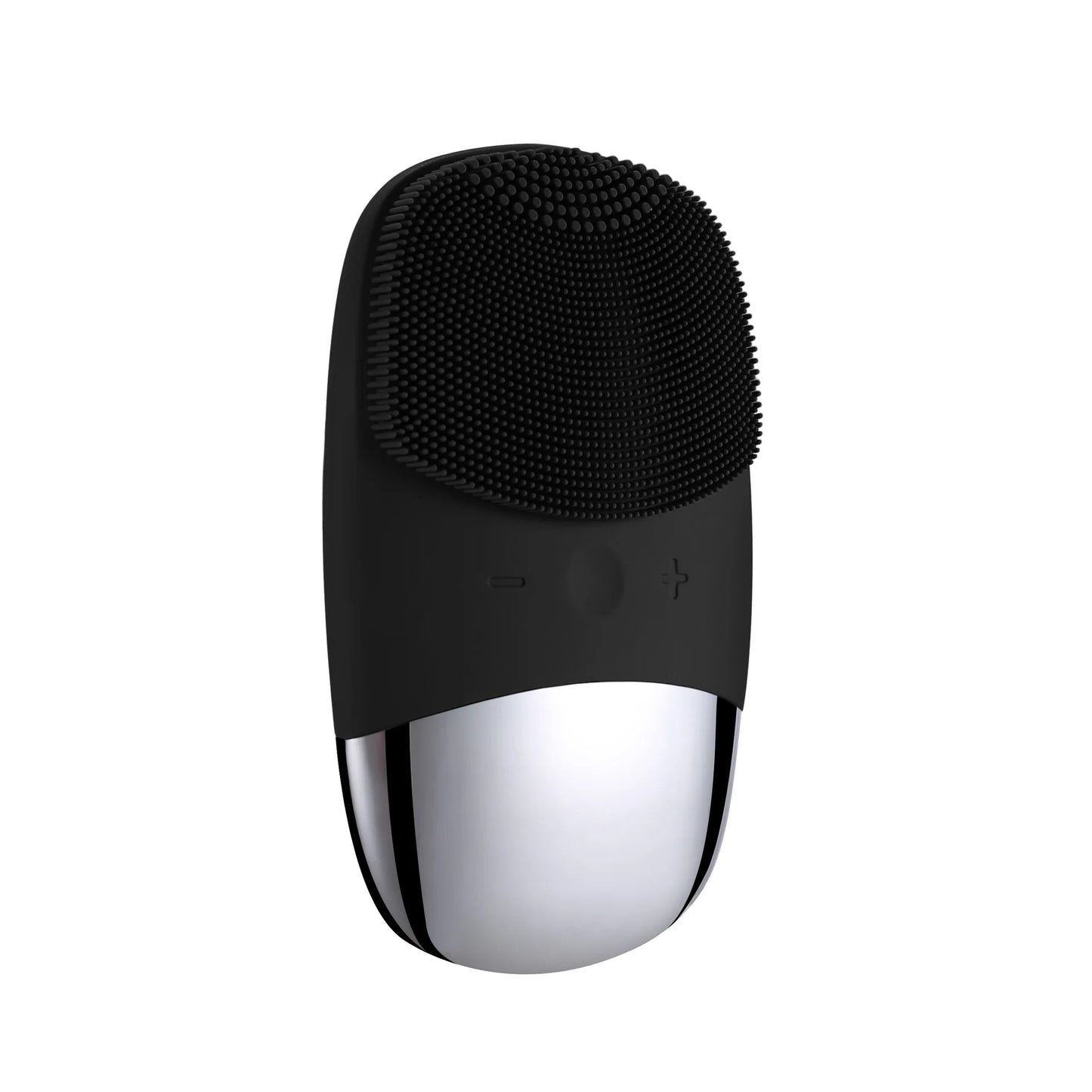 Square Electric Facial Cleansing Brush Silicone Rechargeable Introducer Beauty Device Ultrasonic Face Cleaning Massage Tool